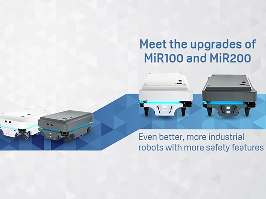 Meet the upgrades of MiR100 and MiR200